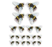 Cute Bumble Bee Vinyl Stickers - Bees Insect Kids Science Nature Sticker #34609