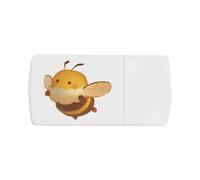 'Cute Bumblebee Flying' Pill Box with Tablet Splitter (PI00035074)