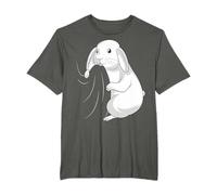 Cute Bunnies & Rabbits Gifts Women's Rabbit Themed T-Shirt - Black, Small