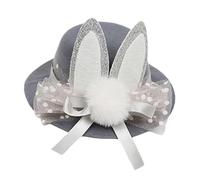 Cute Bunny Barrette, Easter Hair Clip, 5.31x3.54 Inches Bunny Ear Hair Accessory with Spring Design, Holiday Hairs Decoration, Fun Hairs Clip with Charming Style, Party Accent for Kids and Adults