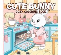 Cute Bunny Coloring Book: 50 Cute & Simple Designs for Adults and Kids, Rabbit Coloring Book for Relaxation 100 Pages