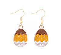 Cute Bunny Dangling Earrings Happy Easter Egg Carrot Earring Easter Earrings Cute Earrings Leather Tassel Earrings for Women (P, One Size)