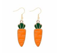 Cute Bunny Dangling Earrings Happy Easter Egg Carrot Earring Easter Earrings Cute Earrings Swimming Earrings (AF, One Size)