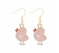 Cute Bunny Dangling Earrings Happy Easter Egg Carrot Earring Easter Earrings Cute Earrings Swimming Earrings (Y, One Size)