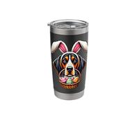 Cute Bunny Ears Treeing Walker Coonhound Dog Easter Egg Hunt Stainless Steel Insulated Tumbler
