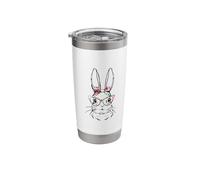 Cute Bunny Face Easter Sunday Egg Easter Stainless Steel Insulated Tumbler