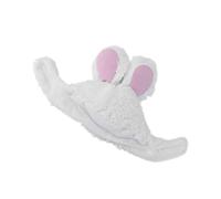 Cute Bunny Headwear for Cat, Adjustable Pet Costume Hat with Ears, for Halloween, Weekend Parties, and Daily Wear