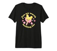 Cute Bunny Ice Pop You are Worth Melting for Love Premium T-Shirt