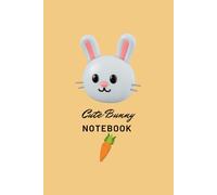 Cute Bunny Notebook: Grid notebook for writing - for kids, teens, and adults