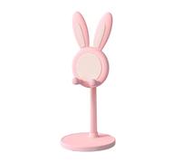 Cute Bunny Phone Stand 9.45 Inches Adjustable Holder | Cute Bunny Desktop Phone Stand - ABS EVA 104g Lazy Desktop For Students Selfie Live Streaming Home Office Use Compact Portable Support