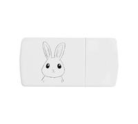 'Cute Bunny' Pill Box with Tablet Splitter (PI00033296)