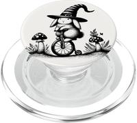 Cute Bunny Rabbit wearing a Wizard hat Castlecore PopSockets PopGrip for MagSafe