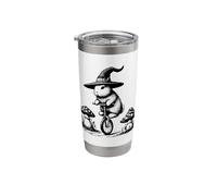 Cute Bunny Rabbit Wearing a Wizard hat Castlecore Stainless Steel Insulated Tumbler