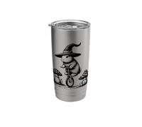 Cute Bunny Rabbit Wearing a Wizard hat Castlecore Stainless Steel Insulated Tumbler