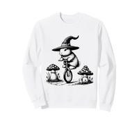 Cute Bunny Rabbit wearing a Wizard hat Castlecore Sweatshirt