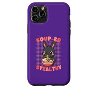 Cute Bunny Ramen Soup Thief Funny Food Lover Case for iPhone 11 Pro