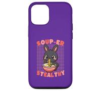 Cute Bunny Ramen Soup Thief Funny Food Lover Case for iPhone 12/12 Pro