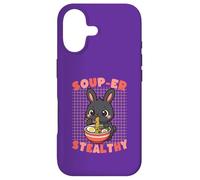 Cute Bunny Ramen Soup Thief Funny Food Lover Case for iPhone 17