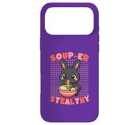 Cute Bunny Ramen Soup Thief Funny Food Lover Case for iPhone 17 Pro Max