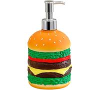 Cute Burger Liquid Hand Soap Dispenser Refillable Makeup Water Bottle Suitable for Home Countertop Bathroom Home Decoration