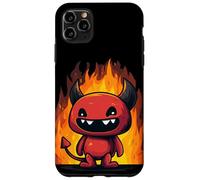 Cute Burning Cartoon Fire Devil Case for iPhone 11 Pro Max