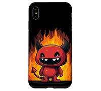 Cute Burning Cartoon Fire Devil Case for iPhone XS Max