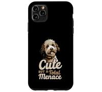 Cute But A Total Menace Funny Maltipoo Dog Quote Case for iPhone 11 Pro Max