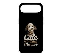 Cute But A Total Menace Funny Maltipoo Dog Quote Case for iPhone Air