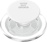 Cute but Broke - sarcastic gifts for women and men PopSockets PopGrip for MagSafe