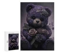 Cute But Creepy: New Year Gift, 300 PCS Decorative Wooden Puzzle, with A Decorative Finished Picture
