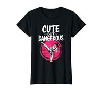 Cute But Dangerous Funny Japanese Karate Girl Martial Arts T-Shirt