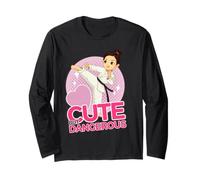 Cute But Dangerous Judo Karate Ninja Mixed Martial Arts Long Sleeve T-Shirt
