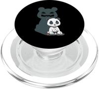 Cute But Dangerous Martial Arts Panda Karate Judo Shadow PopSockets PopGrip for MagSafe