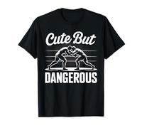 Cute But Dangerous Wrestling Lovers T-Shirt