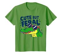 Cute But Feral Alligator Kids T-Shirt