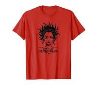 Cute But Feral: Don't Let The Smile Fool You T-Shirt, Men, Red, 3XL