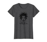 Cute But Feral: Don't Let The Smile Fool You T-Shirt, Women, Dark Heather Grey, XL
