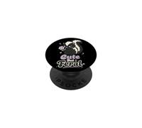 Cute But Feral Funny Skunk PopSockets Adhesive PopGrip