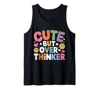 Cute But Overthinker Introvert Overthinking Personality ||- Tank Top
