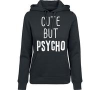 Cute But Psycho Hoodie black 4XL