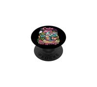 Cute But Spooky Mermaid Halloween Summerween Design PopSockets Adhesive PopGrip