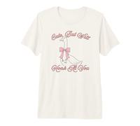 Cute But Will Honk At You Goose Stethoscope Humor Premium T-Shirt