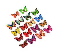 Cute Butterfly Color Changing Led Night Light Home Room Decor Wall Stickers StylishDurability