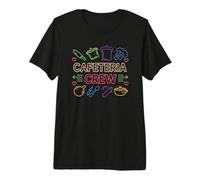 Cute Cafeteria Crew for A School Food Service Worker Team Premium T-Shirt