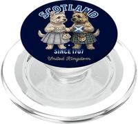 Cute Cairn Terrier Dog Mug Love Coffee Scotland Flag PopSockets PopGrip for MagSafe