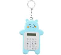 Cute Calculator, Small Pocket Calculator,Portable Cartoon Electronic Calculator Pendant - Creative Calculator Hanging Ornament, Keychain Decoration Supplies S