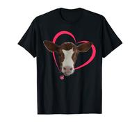 Cute calf cow motif, I love cows. I love Cows. T-Shirt