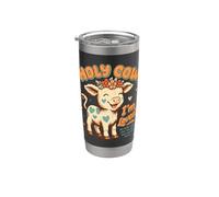 Cute Calf I'm Loved Christian Scripture 1 John 3:1 Stainless Steel Insulated Tumbler