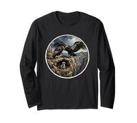 Cute California Condor Vulture Bird Watcher Spring Birds Long Sleeve T-Shirt