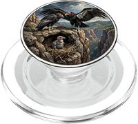 Cute California Condor Vulture Bird Watcher Spring Birds PopSockets PopGrip for MagSafe